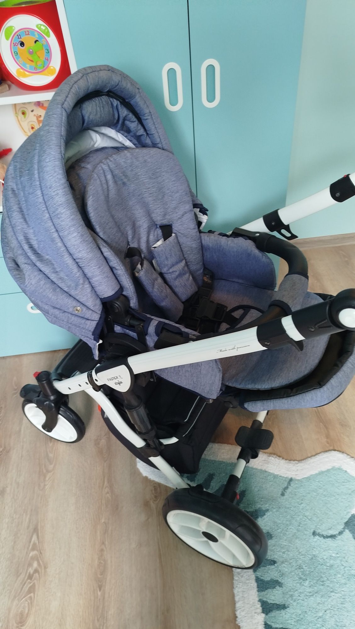 wózek 3 w 1 3w1 Baby Merc bogate wyposażenie