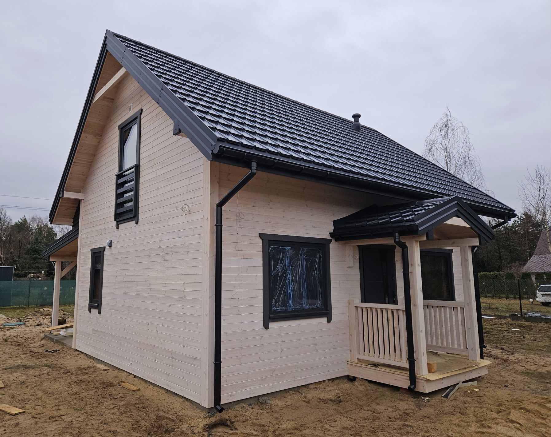 Dom domek drewniany 35m2 35 m2 70  budowa pergola altana garaż wiata