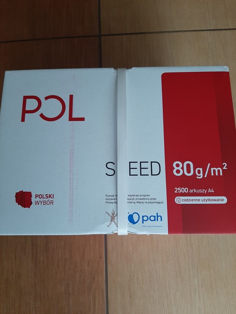 Papier Ksero biurowy PolSpeed  format A4 80g