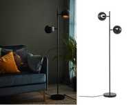 Lampa podłogowa do czytania regulowane klosze Edgar 145cm Markslöjd