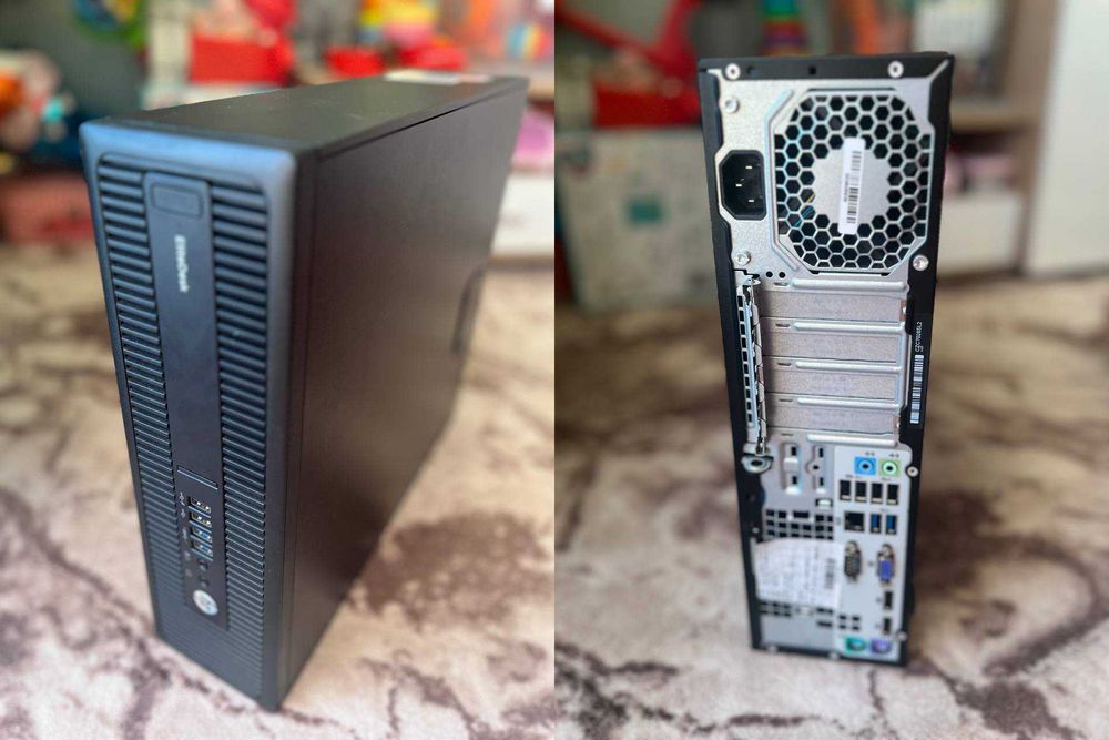 Komputer HP EliteDesk 705 G2 + monitor NEC 19”