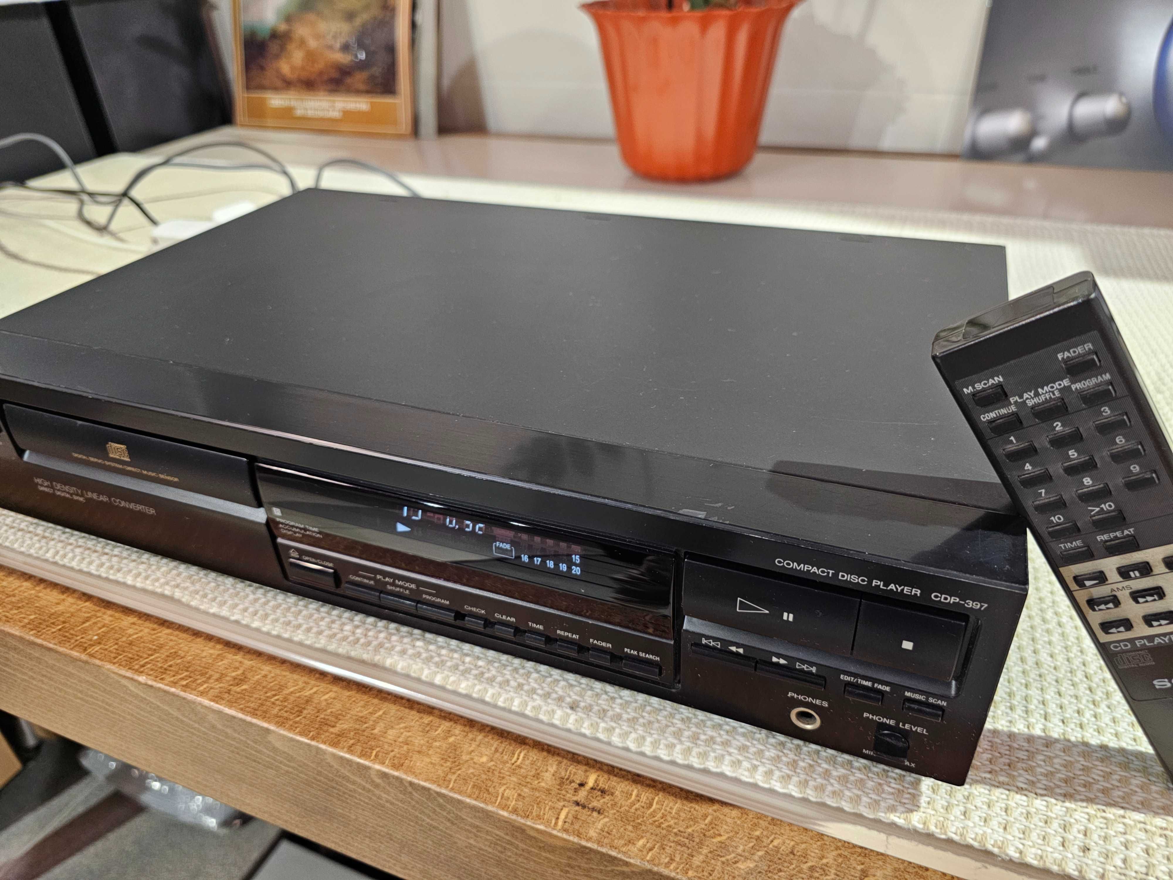 CD-програвач Sony CDP-397+пульт