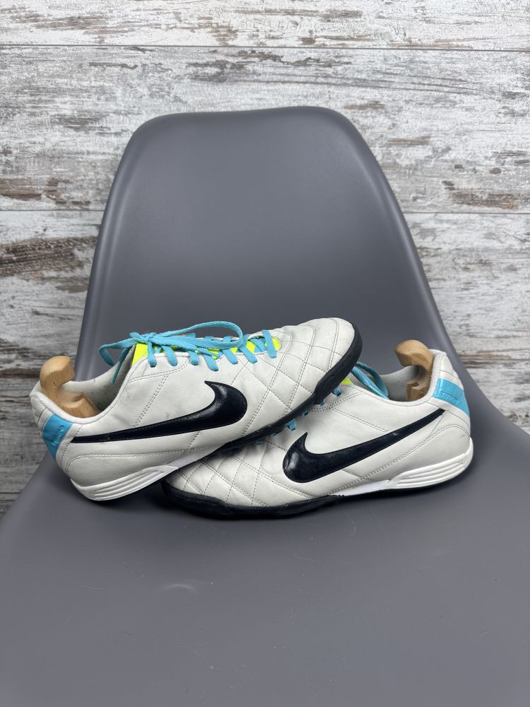 Мужские сороконожки Nike tiempo бутсы размер 44 футбольные