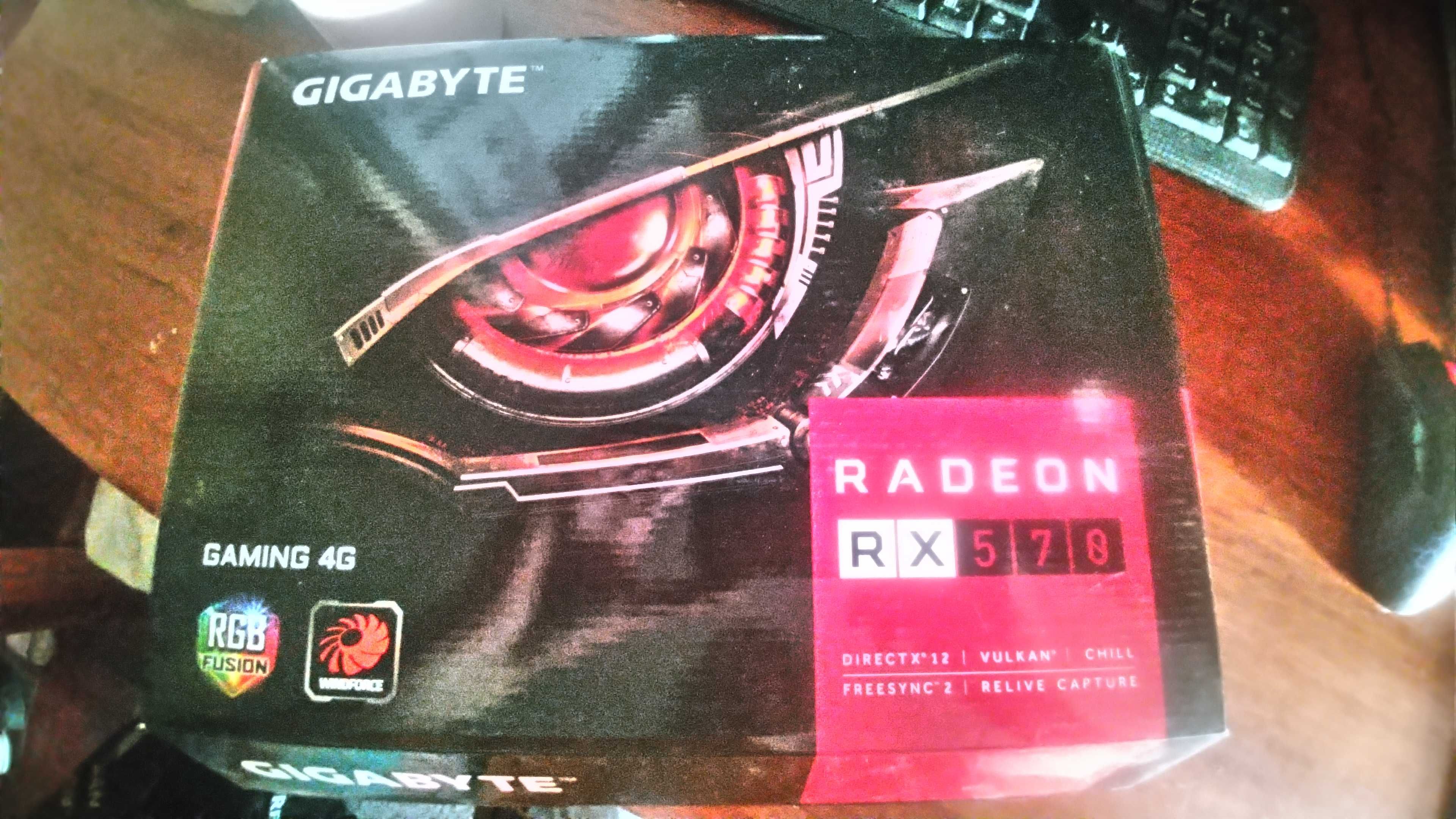 Видеокарта AMD Gigabyte Radeon RX 570 Gaming, 4 GB GDDR5, 256-bit