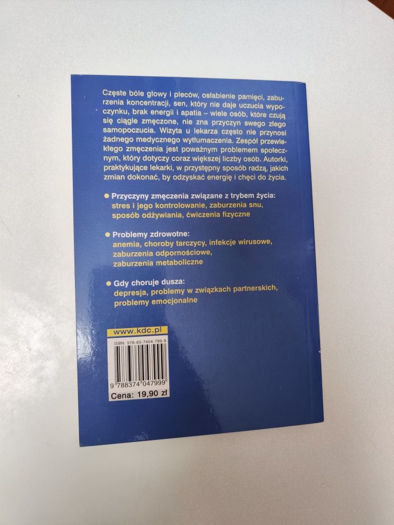 Zespół przewlekłego zmęczenia Jak odzyskać energię - Ginni Mansberg "x