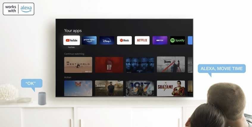 Telewizor TCL 75V6B: LED 4K Smart - Google TV HDMI 2.1 DVB-T2