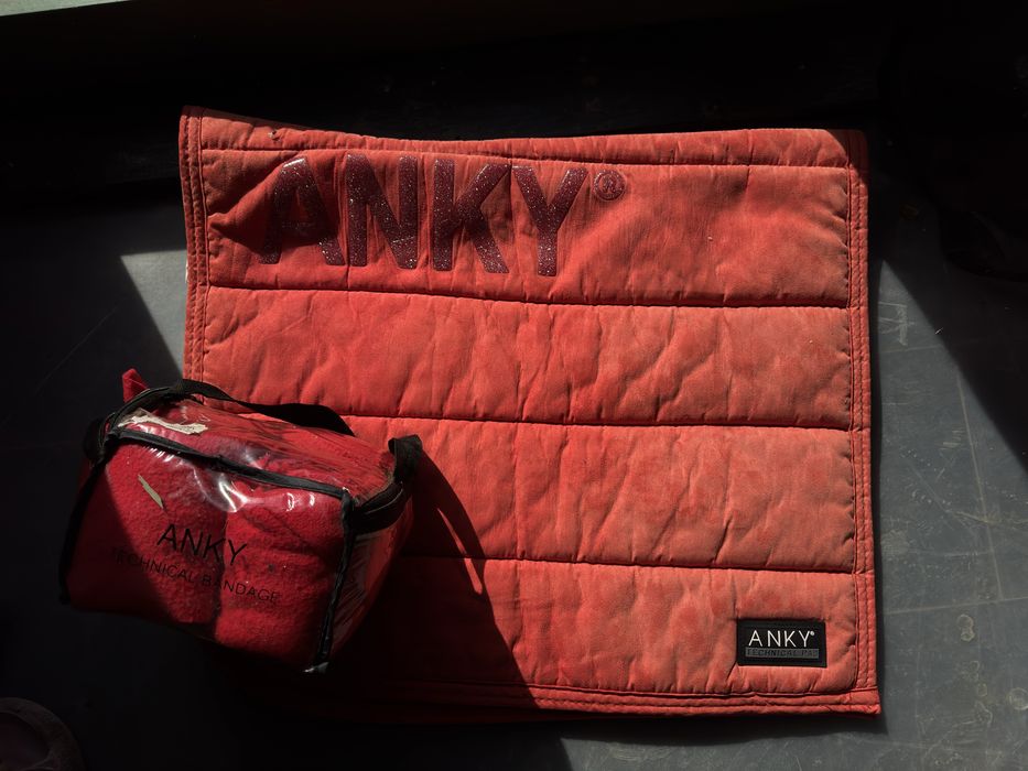 Komplet czaprak owijki Anky