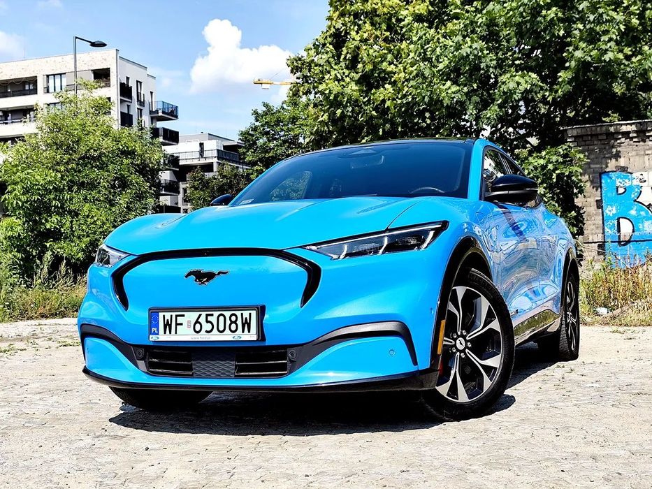 Ford Mustang Mach-E 1re.2023*SalonPL*4x4*GT*98kWh*371KM* Gwarancja2030*Fvat23% Panorama* K