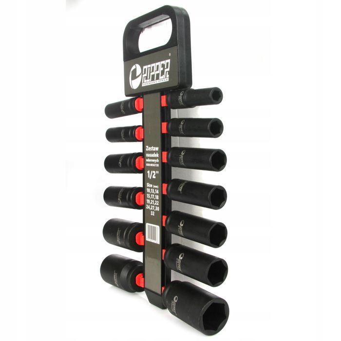 Nasadki Udarowe 1/2' 10-32Mm Długie 13 El. Zestaw