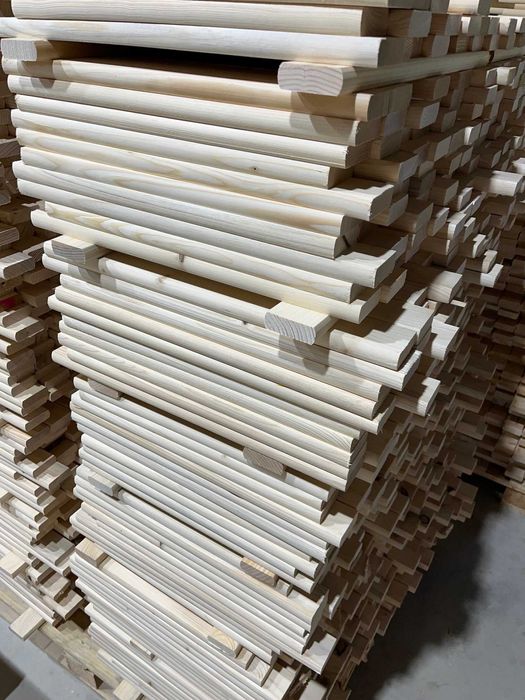 Deski listwy strugane 6x2 świerk  40-50 cm