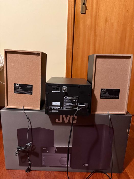 Colunas Sistema Micro JVC UX-F227B-DAB - Preto