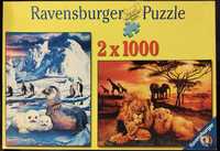 Puzzle 2 * 1000 Ravensburger