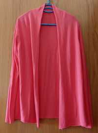 Vários casacos de malha, tamanho M, em rosa e lilás