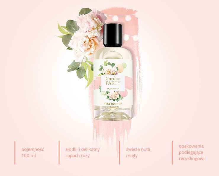 Yves Rocher Garden PARTY, edp  30ml Stara wersja