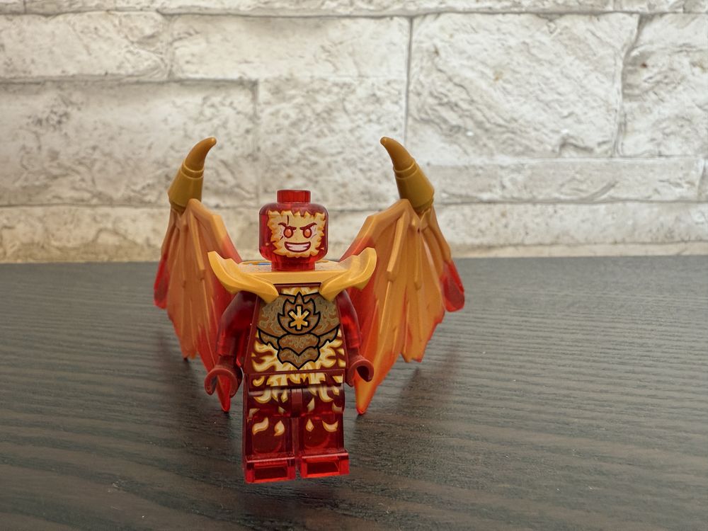 Figurka lego ninjago Crystalized Kai Golden Dragon