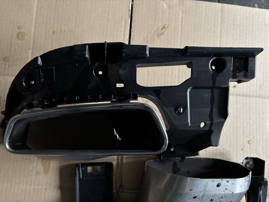 KOMPLET końcówka wydechu LEWA PRAWA AUDI A6 C7 4G0.253.825 N