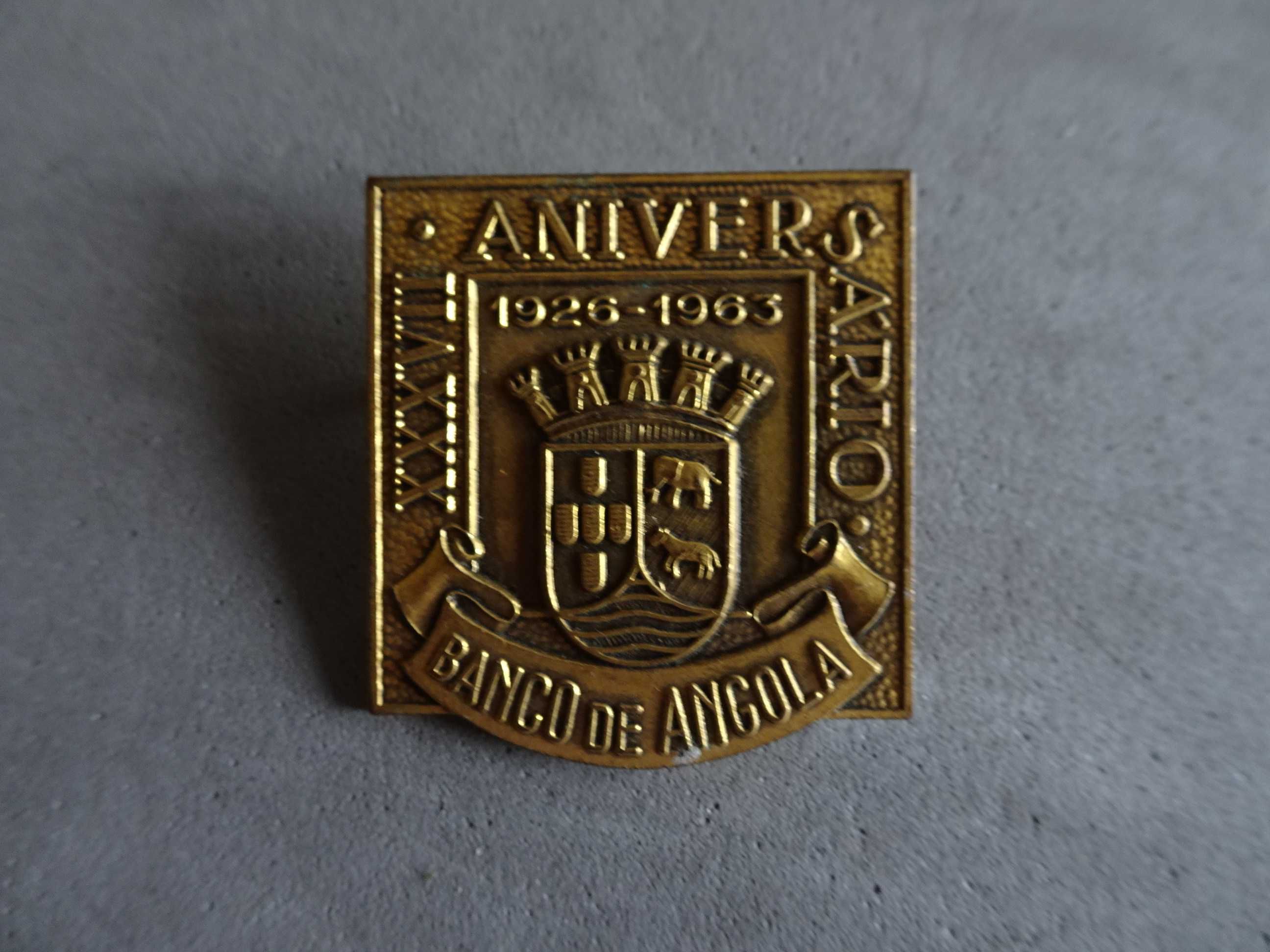 Pin Banco de Angola 37º aniversário 1926/1963