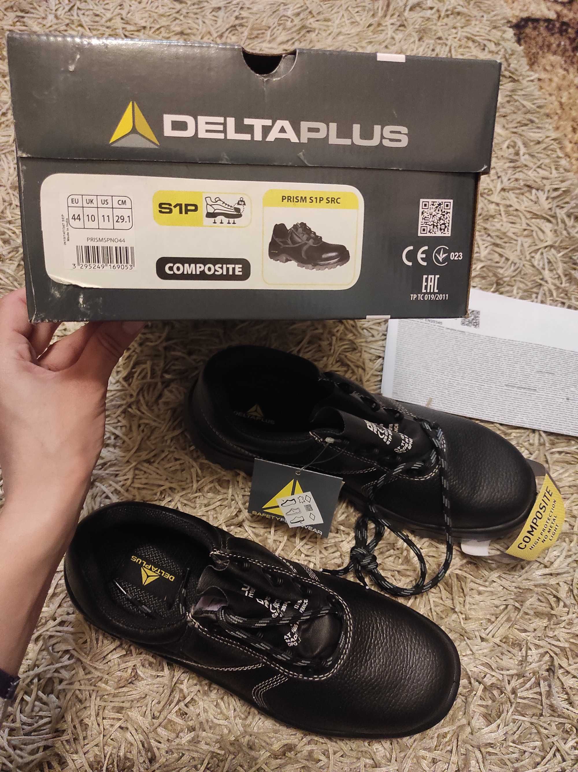 Спецобувь робочі черевики delta plus safety footweer S1P SRC 44 розмір