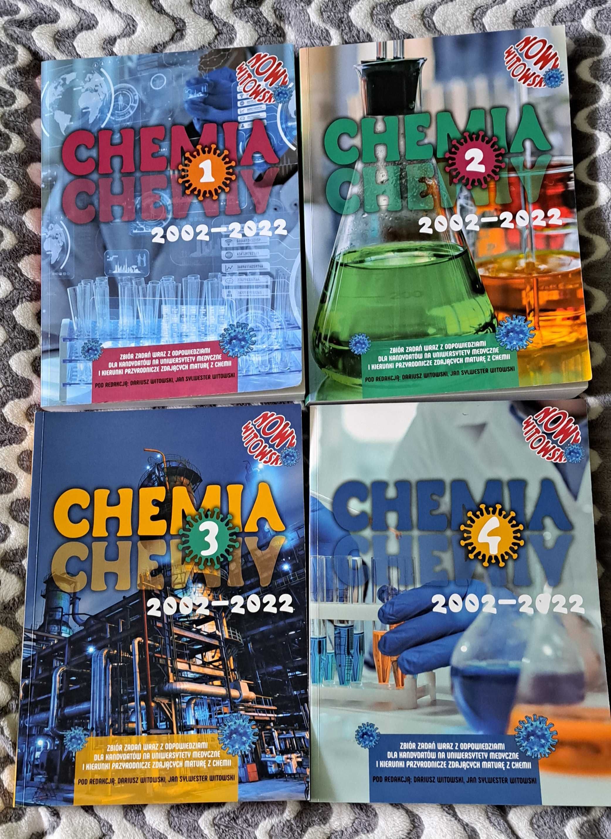 Chemia Zbiory zadań nr 1,2,3,4