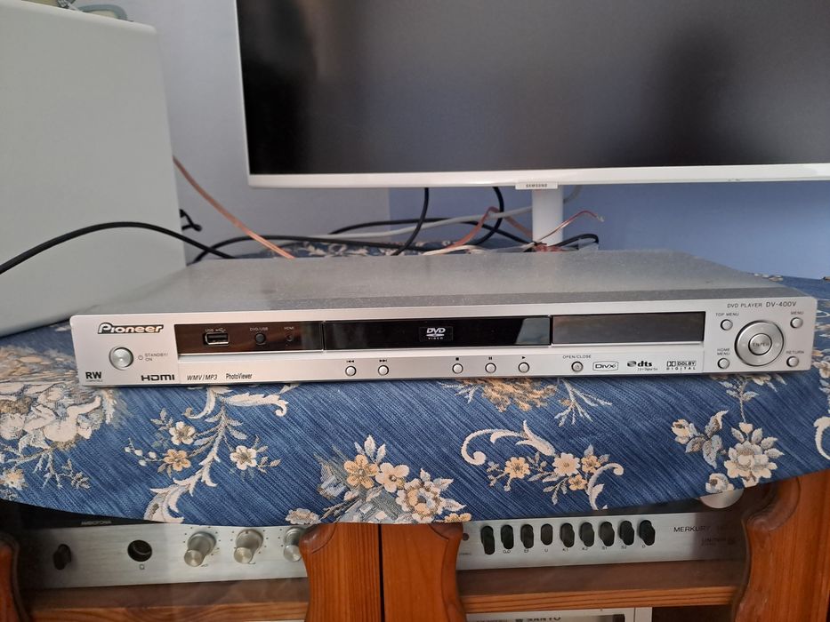 DVD Pioneer DV-400V z HDMI i Scart pilot