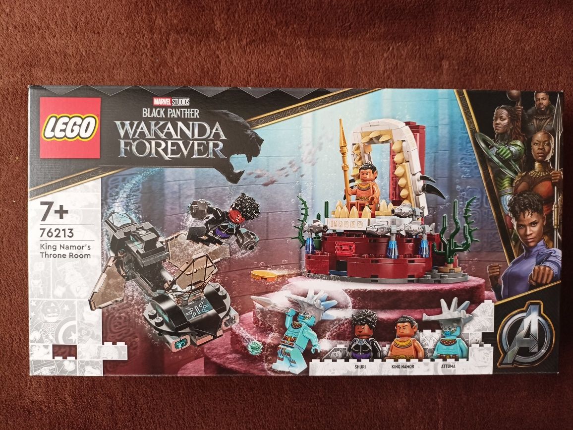 LEGO Marvel 76213 Sala tronowa króla Namora