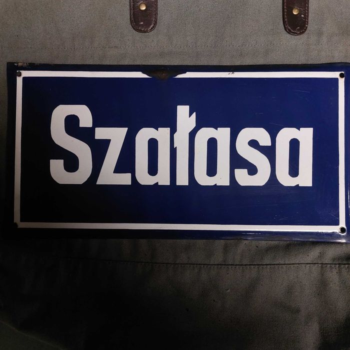 Stara Tablica nazwa ulicy Szalasa