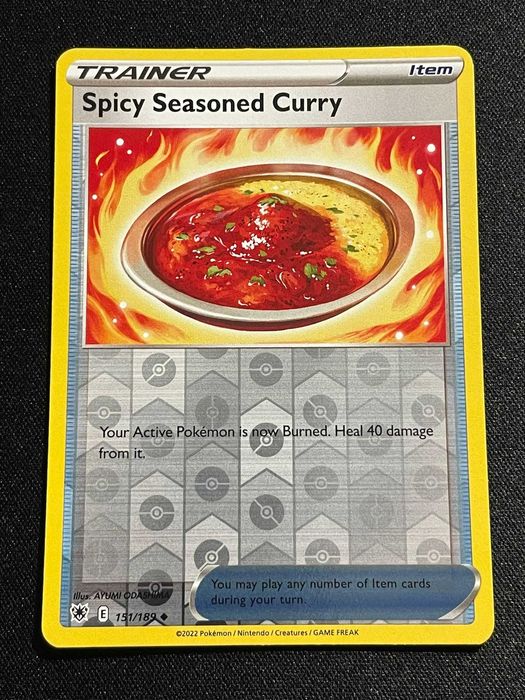 Carta Pokémon Spicy Seasoned Curry 151/189 Astral Radiance