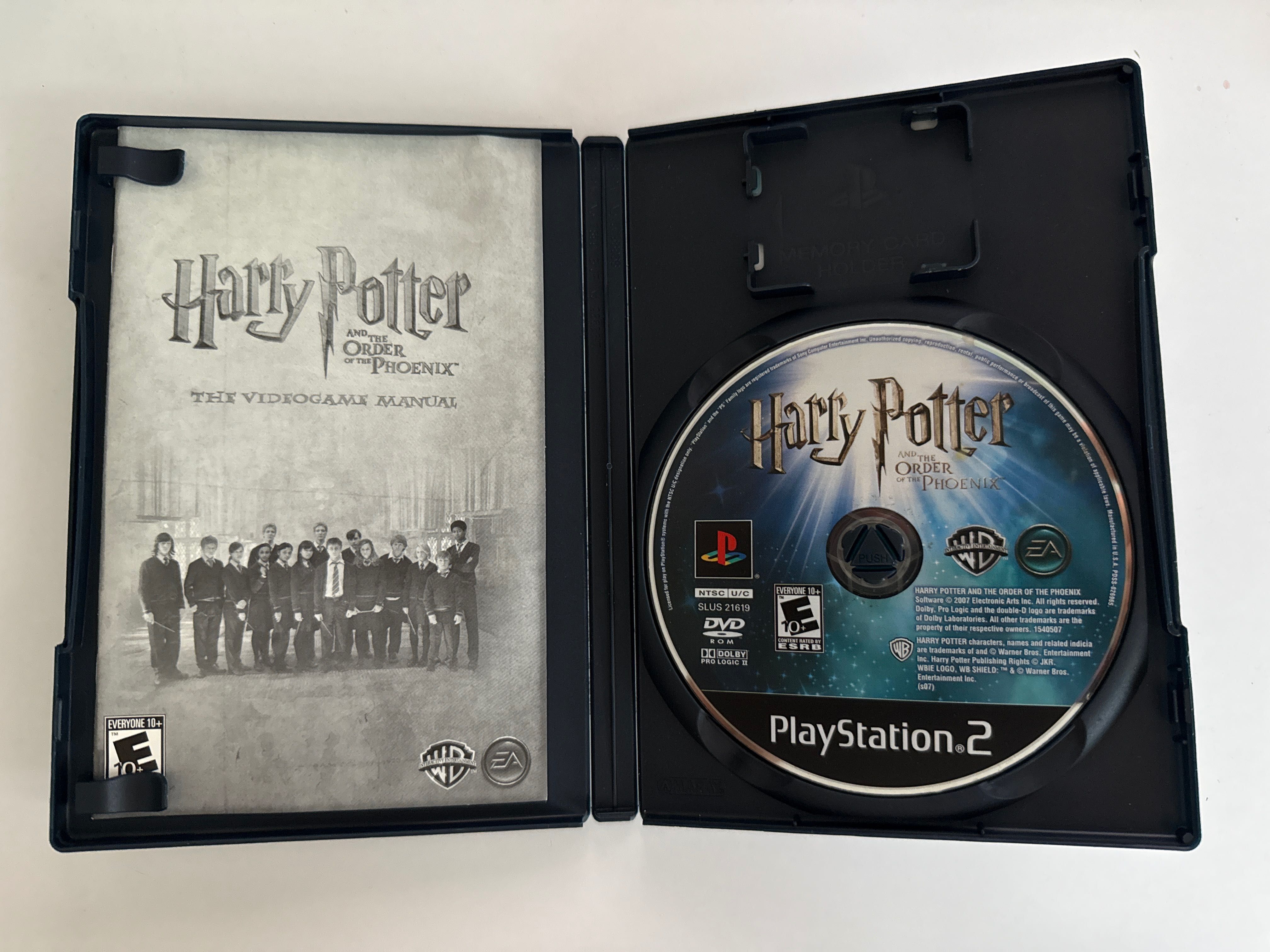 Harry Potter and the Order of the Phoenix PS2 Komplet NTSC