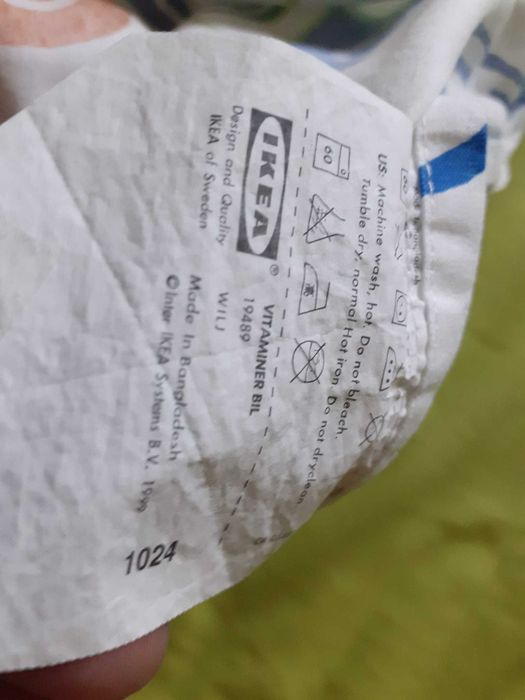 Capa  de edredão (+ fronha) Solteiro VITAMINER BIL