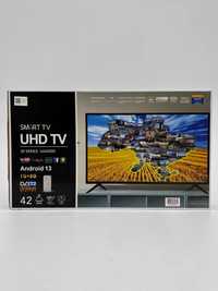 Smart tv UHD 4K Android 13 Телевизор 42 Смарт тв Самсунг WIFI T2  ВТ79