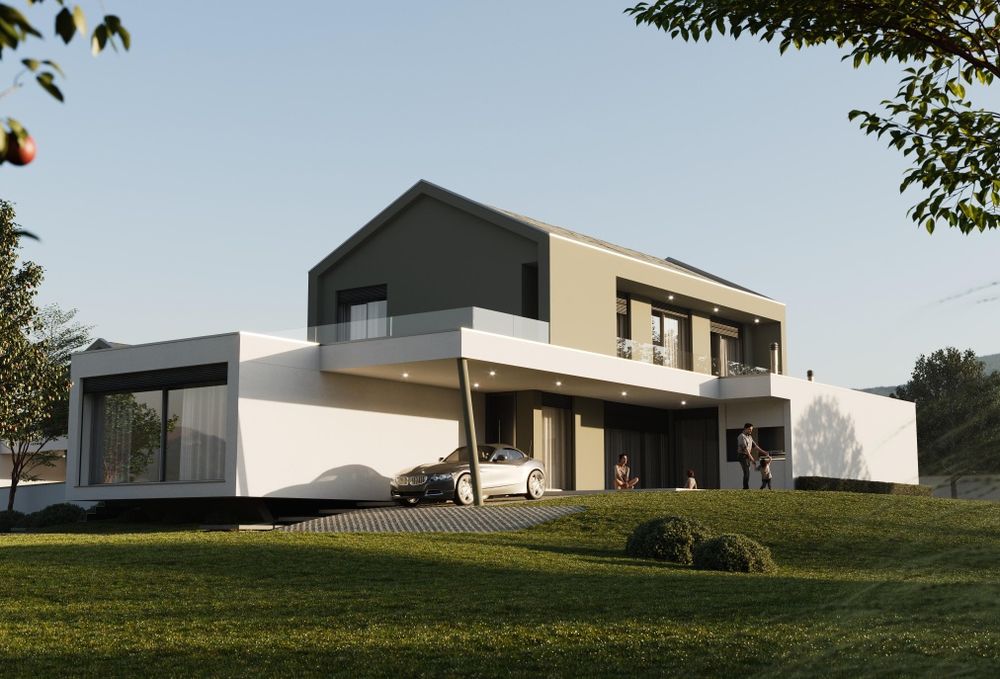 Terreno com projecto aprovado a 10 minutos do Centro