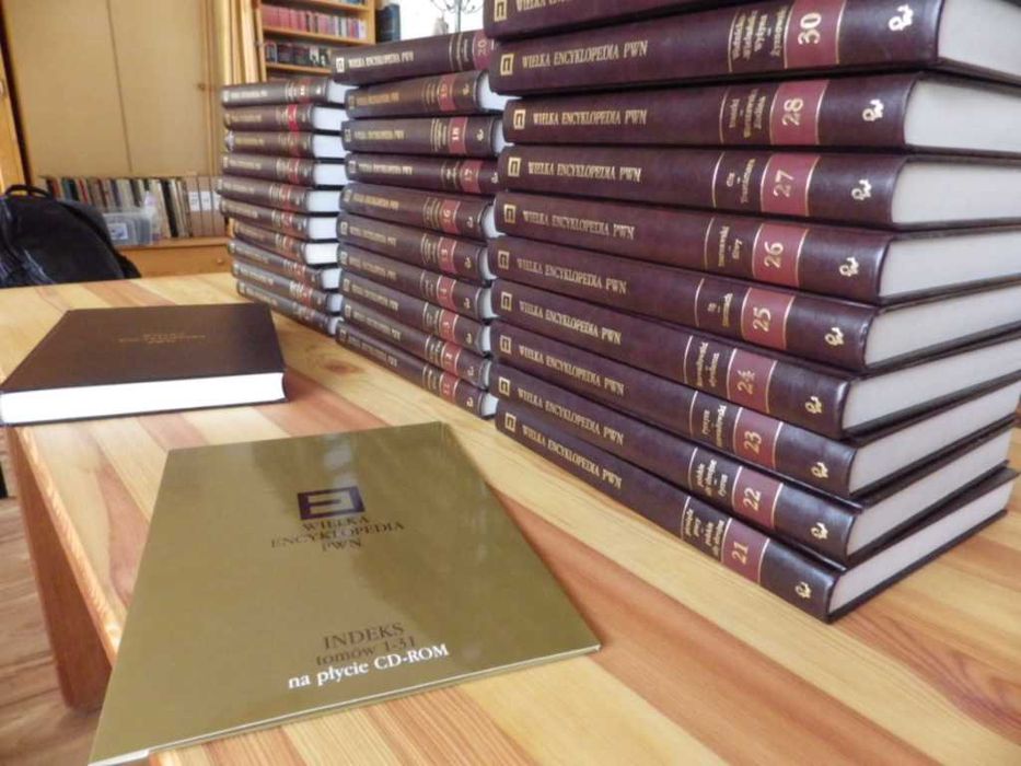 Wielka Encyklopedia PWN, 31 tomów. Komplet + CD-ROM