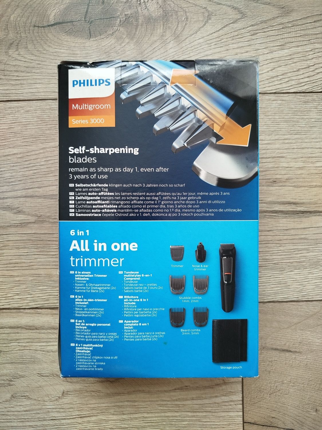Триммер Philips Multigroom 3000 MG3715/14 машинка для стрижки 6в1