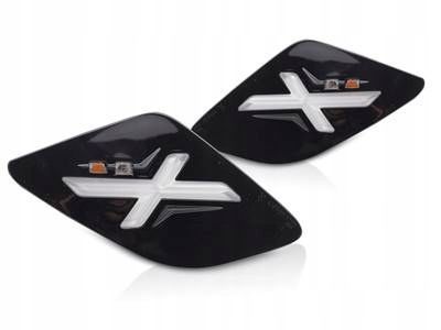 kierunkowskazy migacze tylne vespa gts / gtv 300cc black led glossy