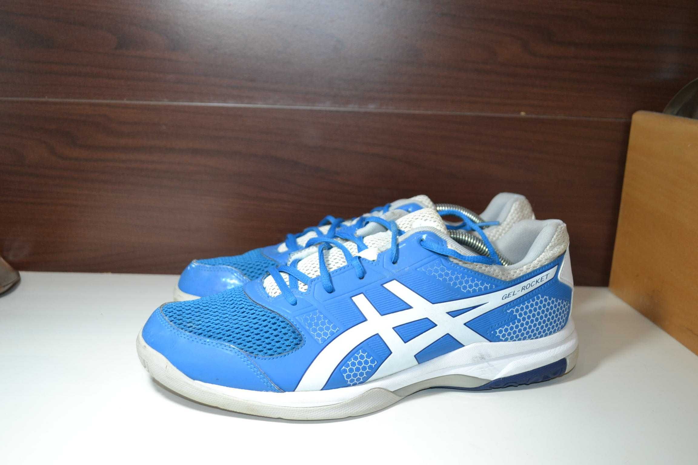 asics gel-rocket 8 кроссовки 46.5р для волейбольные теннис зальные