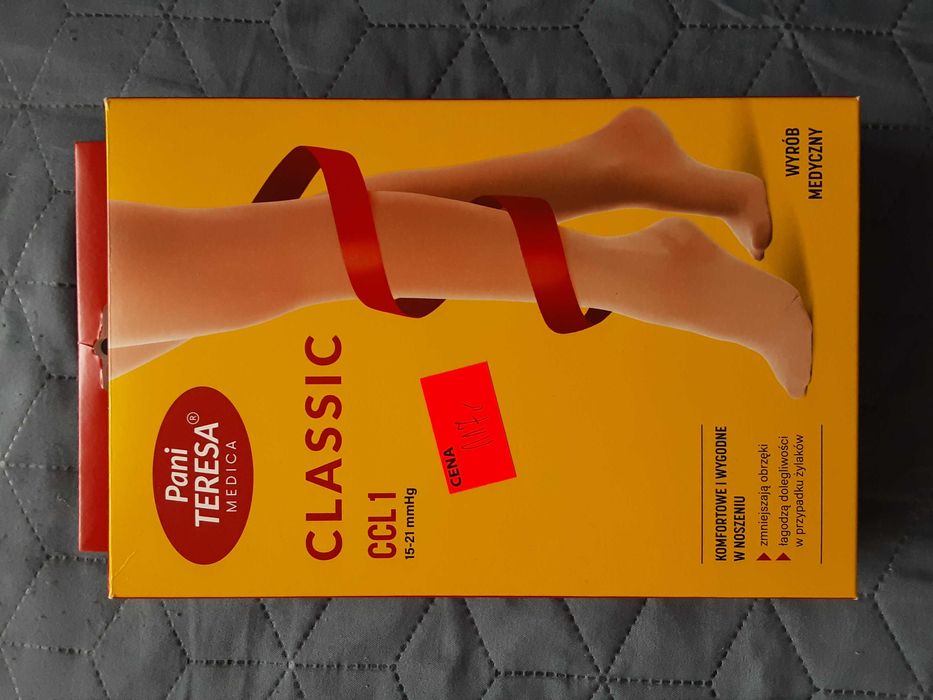 Rajstopy uciskowe Pani Teresa