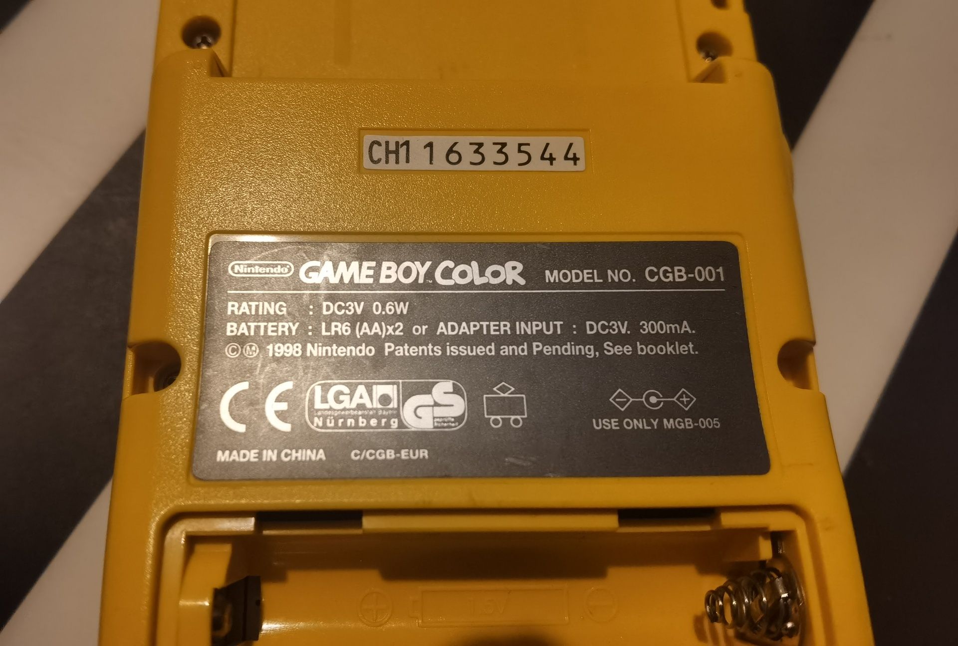 Gameboy Color CGB-001 Com caixa original