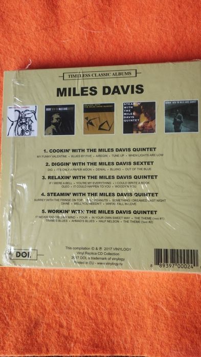 Miles Davis JAZZ 5 CDs