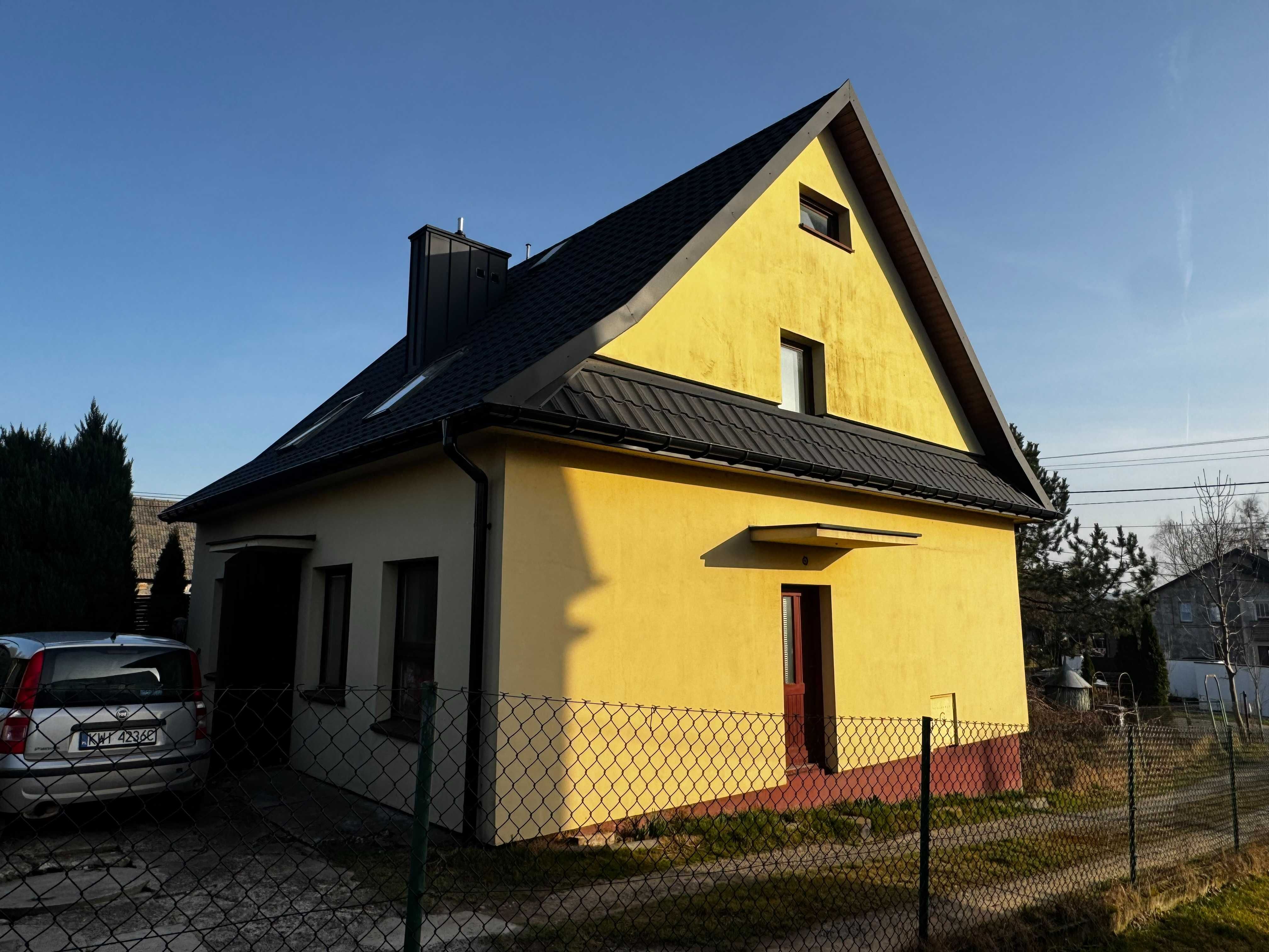 dom jednorodzinny na działce 10ar Cichawa