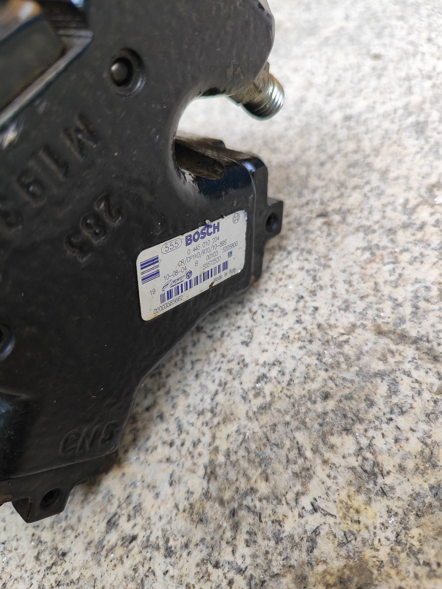 Bomba de Alta Pressão e sensor Opel/Fiat 1.3