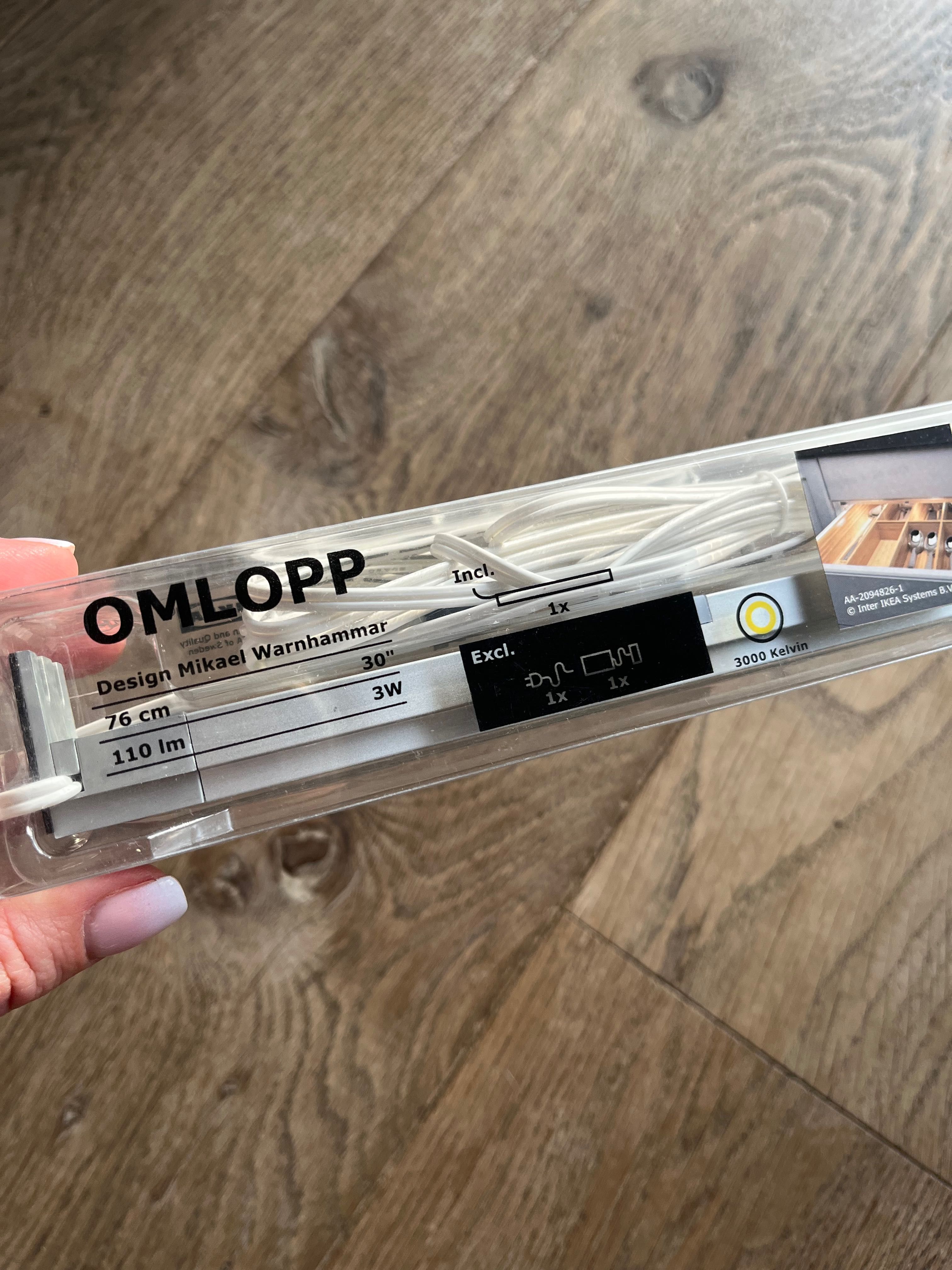 Ikea OMLOPP oświetlenie ledowe 76cm