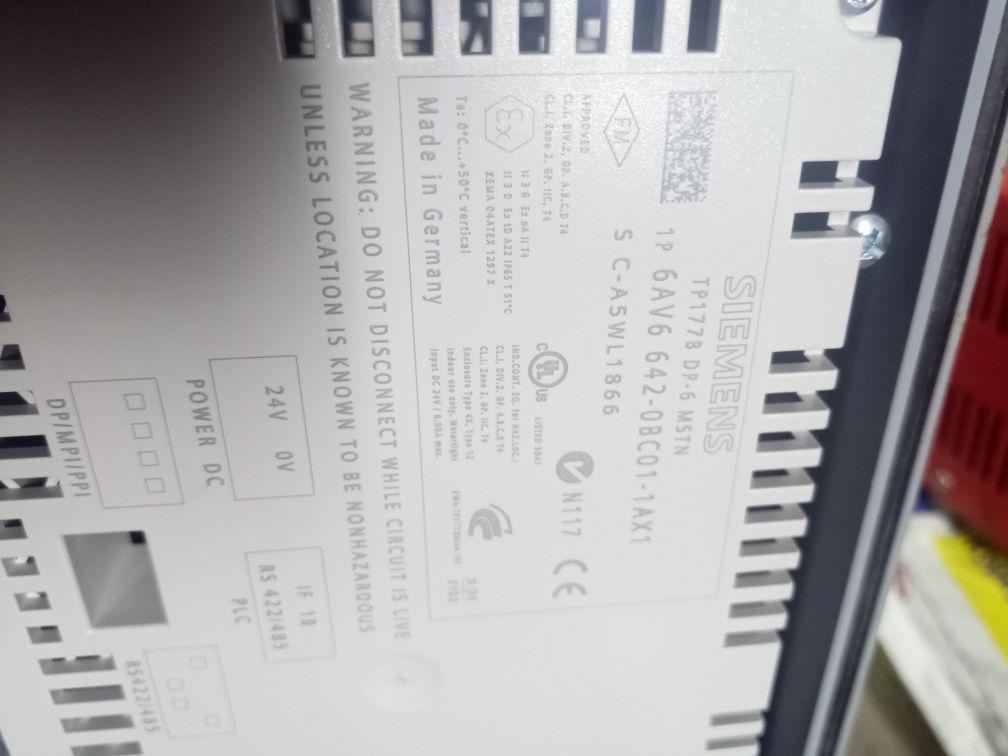 Siemens Simatic HMI Panel