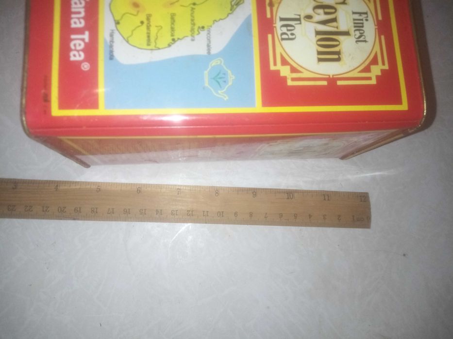 Банка від чаю finest ceylon tea порожня 1997 р