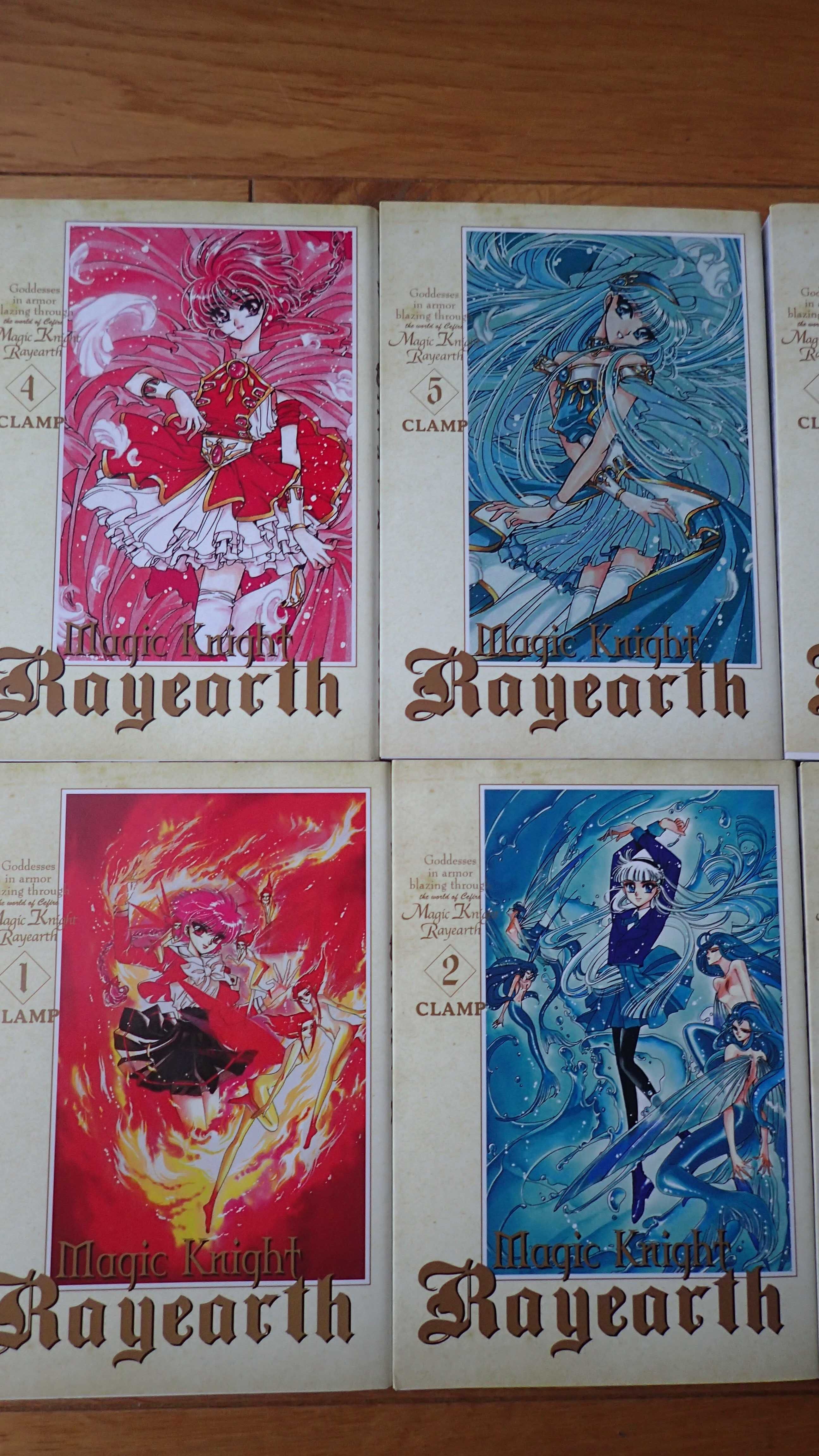 Manga Magic Knight Rayearth kpl. 6 tomów