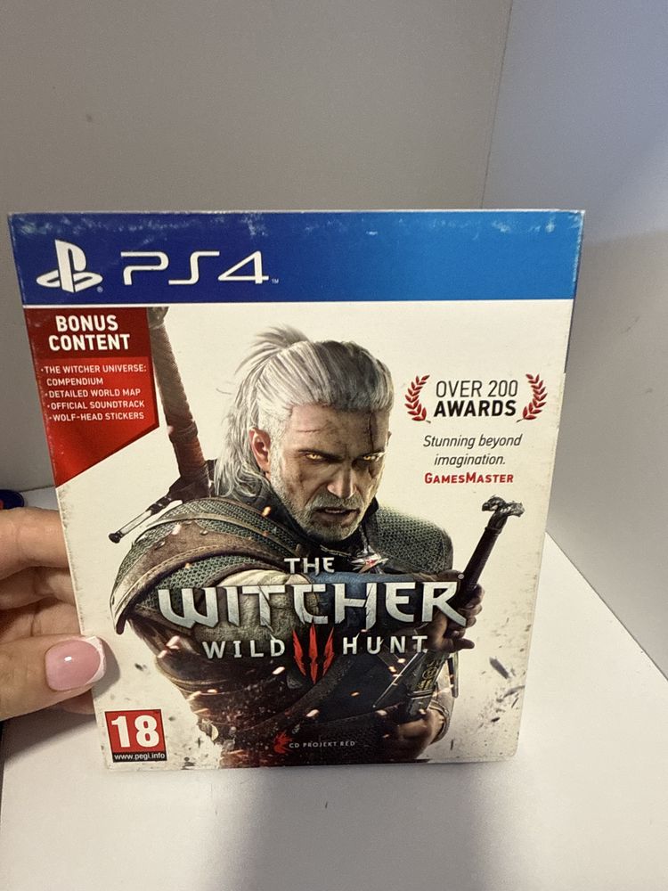 Gra the witcher 3: wild hunt ps4 używana