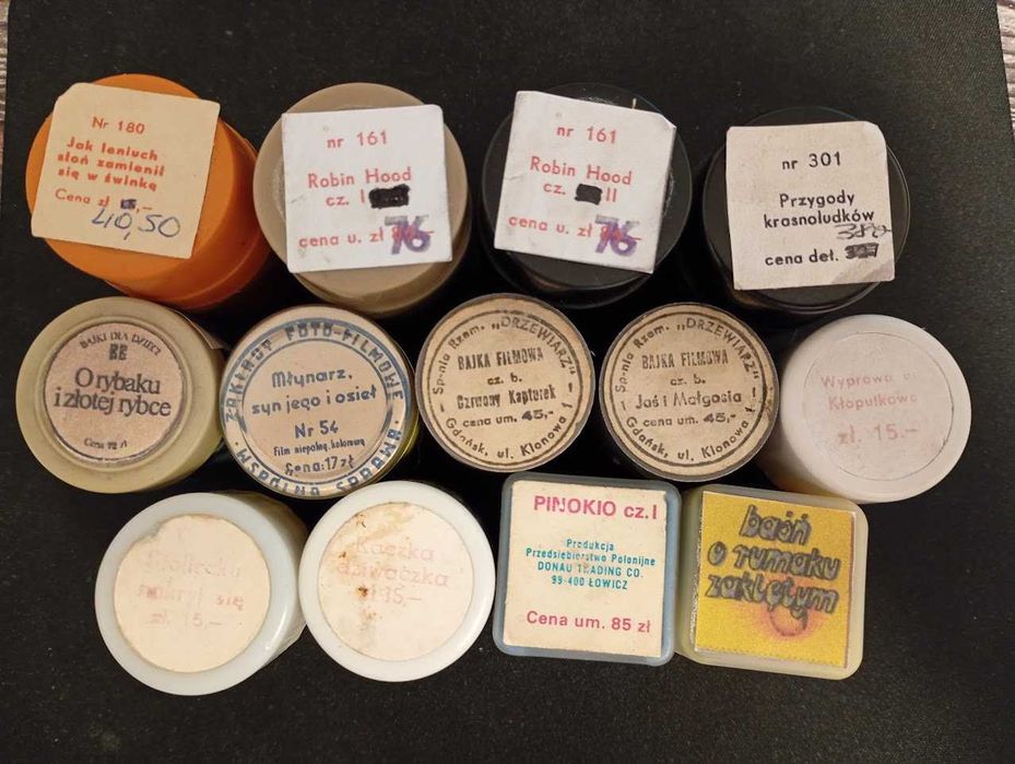 Bajki na rzutnik 13 sztuk zestaw 15