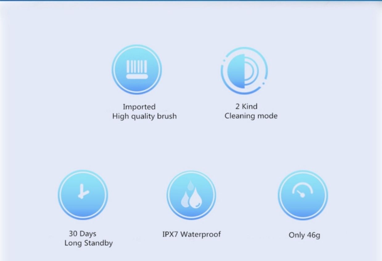 XIAOMI MIJIA elektryczna soniczna szczoteczka do zębów