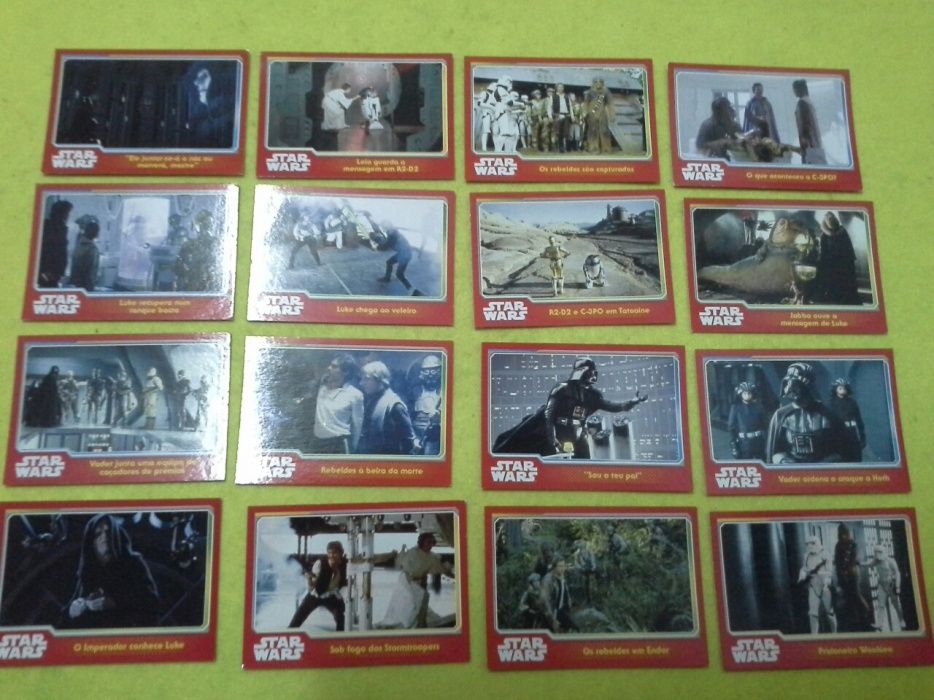 160 cartas STAR WARS