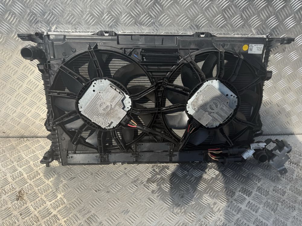 Chlodnica wody, wentylatory Audi A6 C7, A7, A8 D4, 3.0 tdi