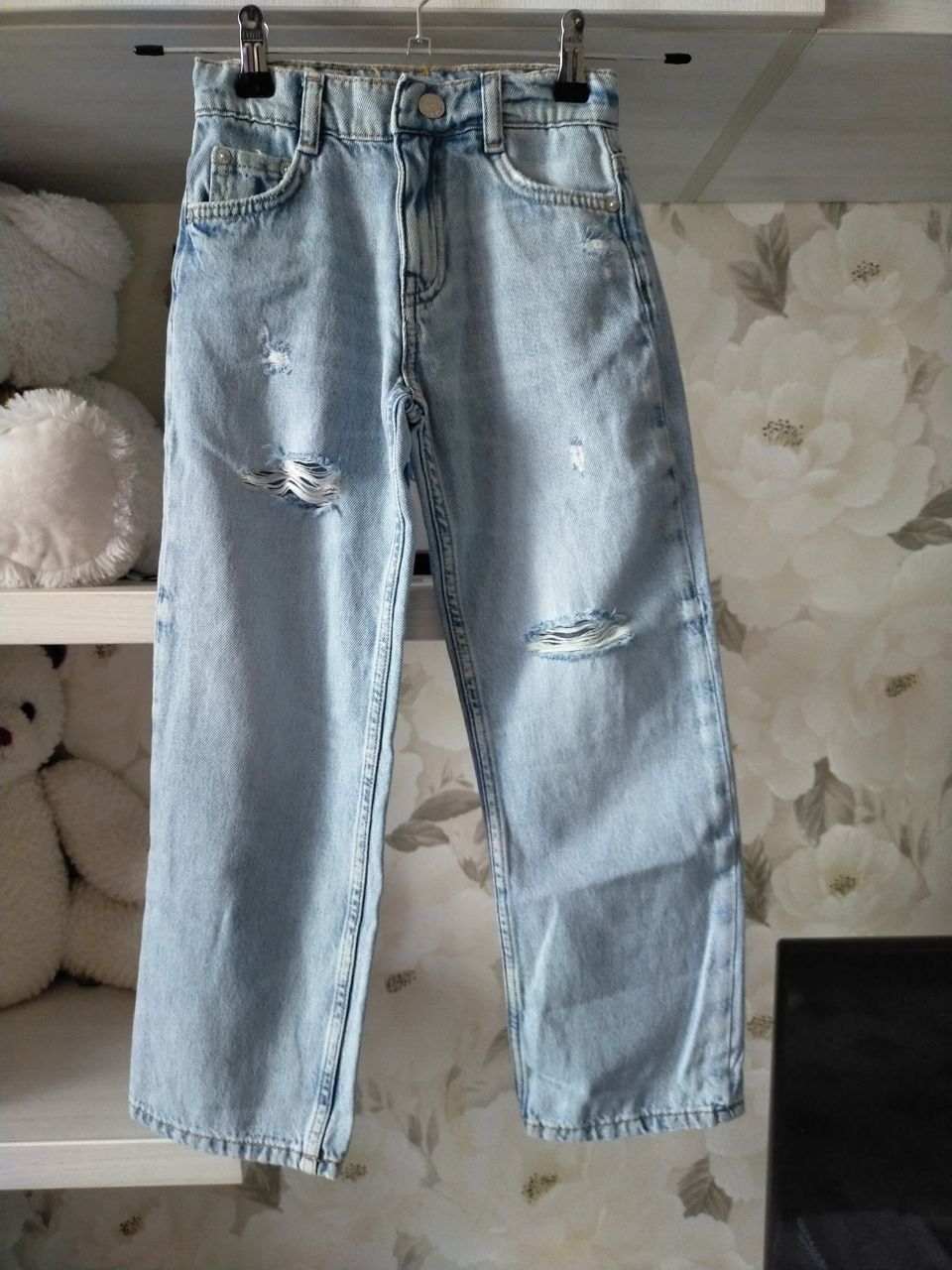 широкі джинси балони 116 см Zara